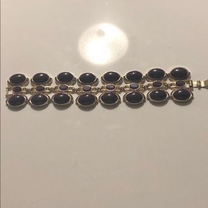 Banana Republic Purple and Gold Bracelet